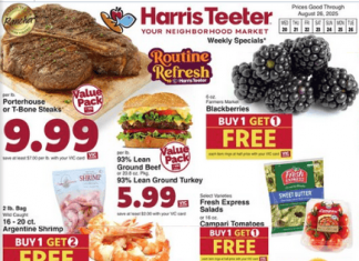 Harris Teeter Weekly Ad Aug 20 – Aug 26, 2025