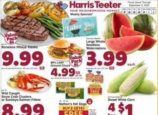 Harris Teeter Weekly Ad Aug 27 – Sep 02, 2025