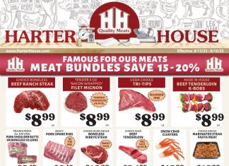 Harter House Weekly Ad Aug 13 – Aug 19, 2025