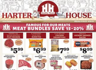 Harter House Weekly Ad Aug 20 – Aug 26, 2025