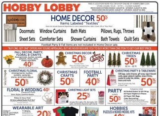 Hobby Lobby Weekly Ad Aug 17 – Aug 23, 2025