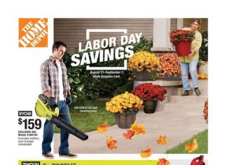 Home Depot Labor Day Sale Aug 21 – Sep 03, 2025