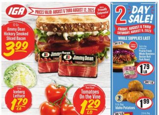 IGA Weekly Ad Aug 06 – Aug 12, 2025 (Back To School Promotion Included)