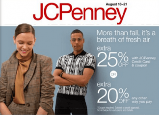 JCPenney Store Ad Aug 18 – Aug 24, 2025