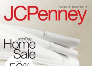 JCPenney Labor Day Home Sale Aug 18 – Sep 14, 2025