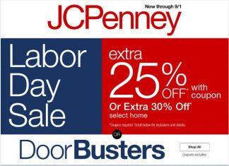 JCPenney Store Ad Aug 29 – Sep 01, 2025 (Labor Day Promotion Included)