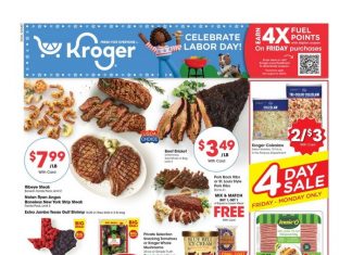 Kroger Weekly Ad Aug 27 – Sep 02, 2025 (Labor Day Promotion Included)