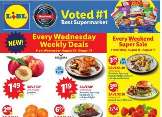 Lidl Weekly Ad Aug 13 – Aug 19, 2025