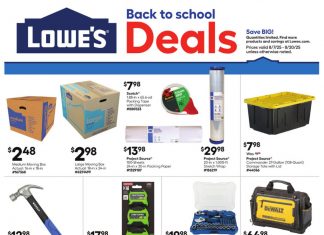 Lowe’s Weekly Ad Aug 07 – Aug 20, 2025