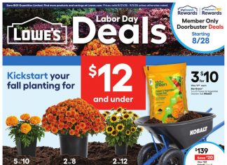Lowe’s Weekly Ad Aug 21 – Sep 03, 2025