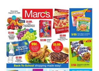 Marc’s Weekly Ad Aug 06 – Aug 12, 2025