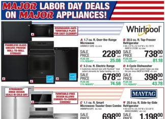 Menards Labor Day Appliance Event Aug 21 – Sep 01, 2025