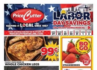 Price Cutter Weekly Ad Aug 27 – Sep 02, 2025 (Labor Day Promotion Included)