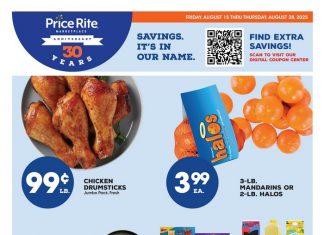 Price Rite Weekly Ad Aug 15 – Aug 28, 2025