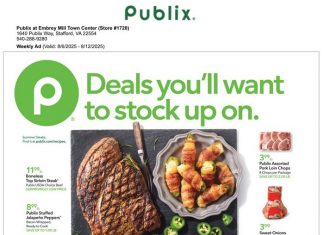 Publix Weekly Ad Aug 06 – Aug 12, 2025