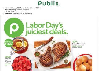 Publix Weekly Ad Aug 27 – Sep 02, 2025 (Labor Day Promotion Included)