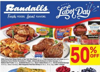 Randalls Weekly Ad Aug 27 – Sep 02, 2025 (Labor Day Promotion Included)
