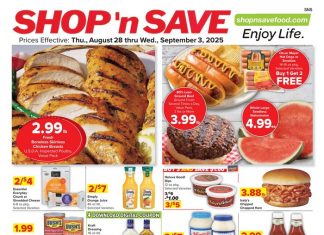 SHOP ‘n SAVE Weekly Ad Aug 28 – Sep 03, 2025 (Labor Day Promotion Included)