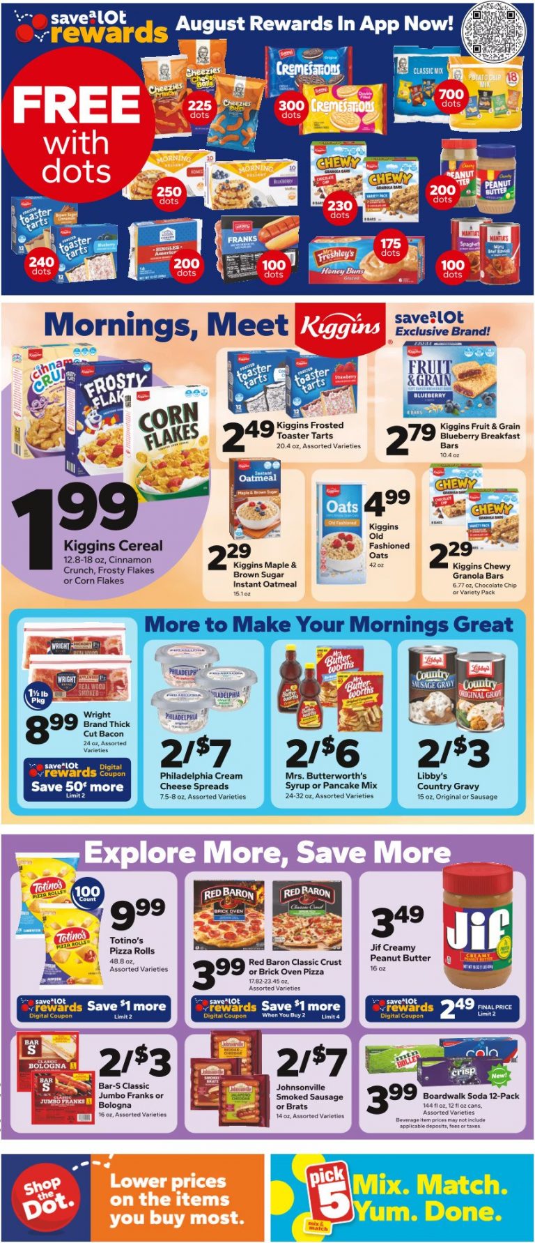 Save A Lot Weekly Ad Aug 06 – Aug 12, 2025