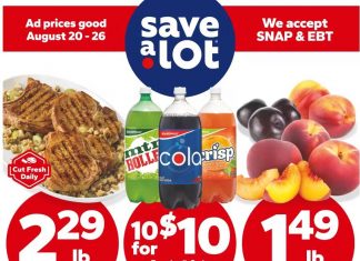 Save A Lot Weekly Ad Aug 20 – Aug 26, 2025