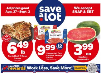 Save A Lot Weekly Ad Aug 27 – Sep 02, 2025 (Labor Day Promotion Included)