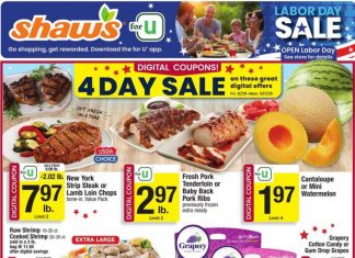 Shaw’s Weekly Ad Aug 29 – Sep 04, 2025 (Labor Day Promotion Included)