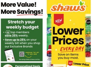 Shaw’s Weekly Ad Aug 08 – Aug 14, 2025