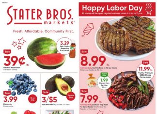Stater Bros Weekly Ad Aug 27 – Sep 02, 2025 (Labor Day Promotion Included)
