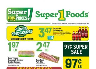 Super 1 Foods Weekly Ad Aug 20 – Aug 26, 2025