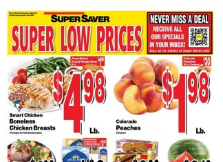 Super Saver Weekly Ad Aug 13 – Aug 19, 2025