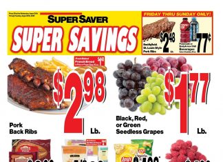 Super Saver Weekly Ad Aug 20 – Aug 26, 2025