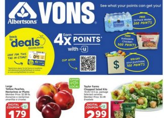 Vons Weekly Ad Aug 06 – Aug 12, 2025