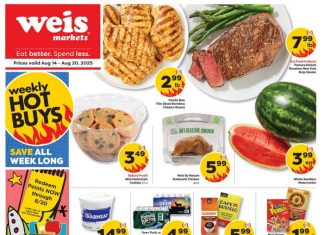 Weis Markets Weekly Ad Aug 14 – Aug 20, 2025