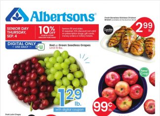 Albertsons Weekly Ad Sep 03 – Sep 09, 2025