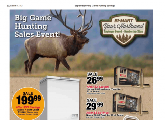 Bi-Mart Big Game Sales Ad Sep 16 – Sep 22, 2025