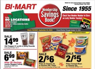 Bi-Mart Weekly Ad Sep 23 – Oct 13, 2025
