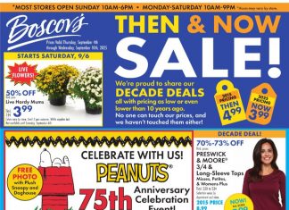 Boscov’s Weekly Ad Sep 04 – Sep 10, 2025