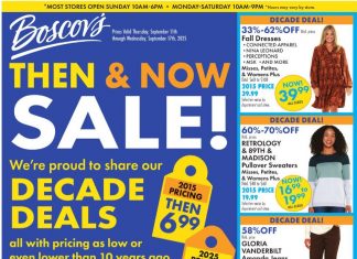 Boscov’s Weekly Ad Sep 11 – Sep 17, 2025