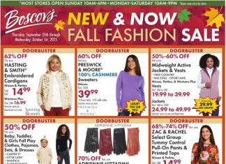 Boscov’s Weekly Ad Sep 25 – Oct 01, 2025