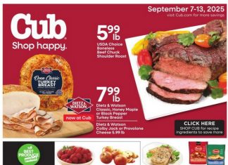 Cub Foods Weekly Ad Sep 07 – Sep 13, 2025