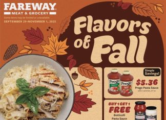 Fareway Monthly Ad Sep 29 – Nov 01, 2025
