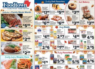 Foodtown Weekly Ad Sep 19 – Sep 25, 2025