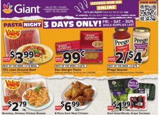 Giant Food Weekly Ad Sep 19 – Sep 25, 2025