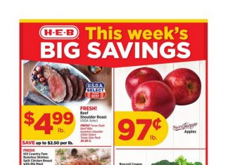 HEB Weekly Ad Oct 01 – Oct 07, 2025