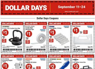 Harbor Freight Dollar Days Coupon Sale Sep 11 – Sep 24, 2025
