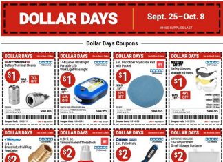 Harbor Freight Dollar Days Coupon Sale Sep 25 – Oct 08, 2025