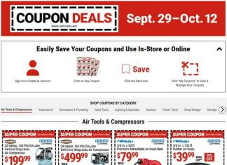 Harbor Freight Coupon Sale Sep 29 – Oct 12, 2025