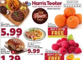 Harris Teeter Weekly Ad Sep 24 – Sep 30, 2025