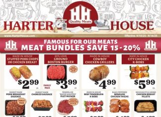 Harter House Weekly Ad Sep 10 – Sep 16, 2025