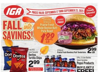 IGA Weekly Ad Sep 17 – Sep 23, 2025
